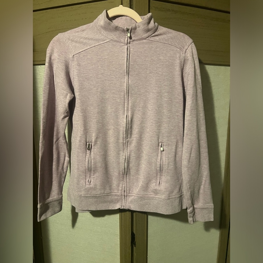 Peter Millar Woman’s Long Sleeve Full Zip Purple Size Small